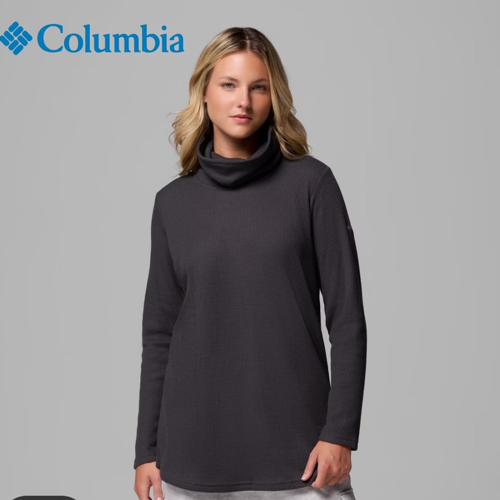NWOT- Columbia Holly Hideaway Waffle Cowl Neck Pullover - Columbia Pullover